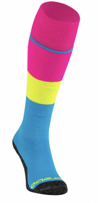 Brabo Socks Neon Colorblock 2022/2023