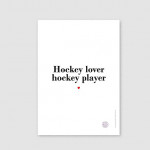 Affiche A4 - Phrase Hockey Sur Gazon