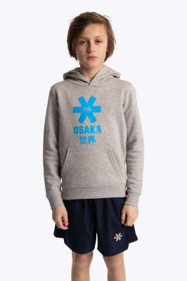 Hoodie OSAKA Deshi Gris/Bleu