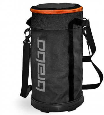 BRABO Ball bag Large Black/grey/orange 24/25