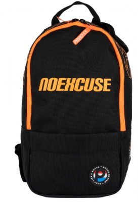 PRINCESS Backpack No Exuse Jr Black/Orange 23/24