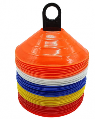 Jeu de 50 plots multicolore