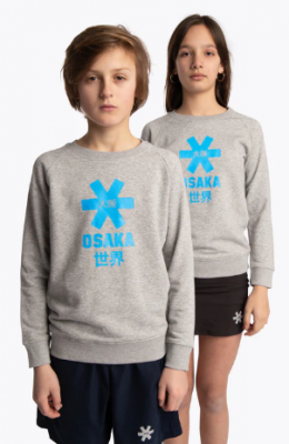 OSAKA Deshi Sweater Gris/Bleu