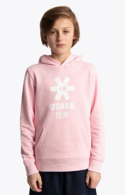 OSAKA Deshi Hoodie Rose/Blanc